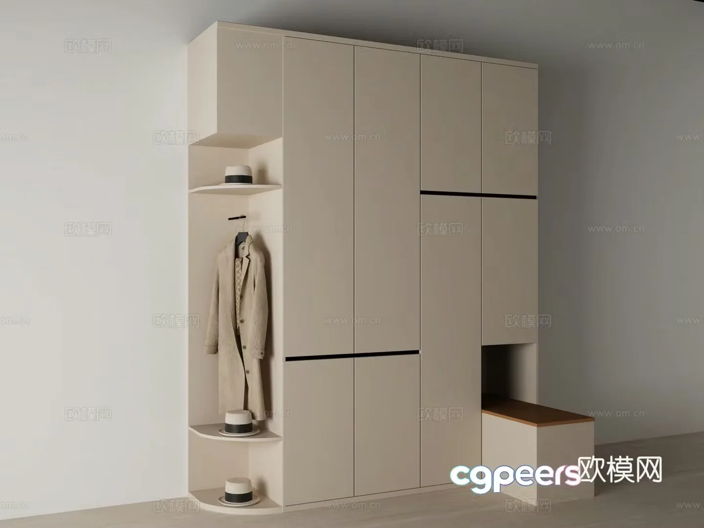 Wardrobe 3d model
