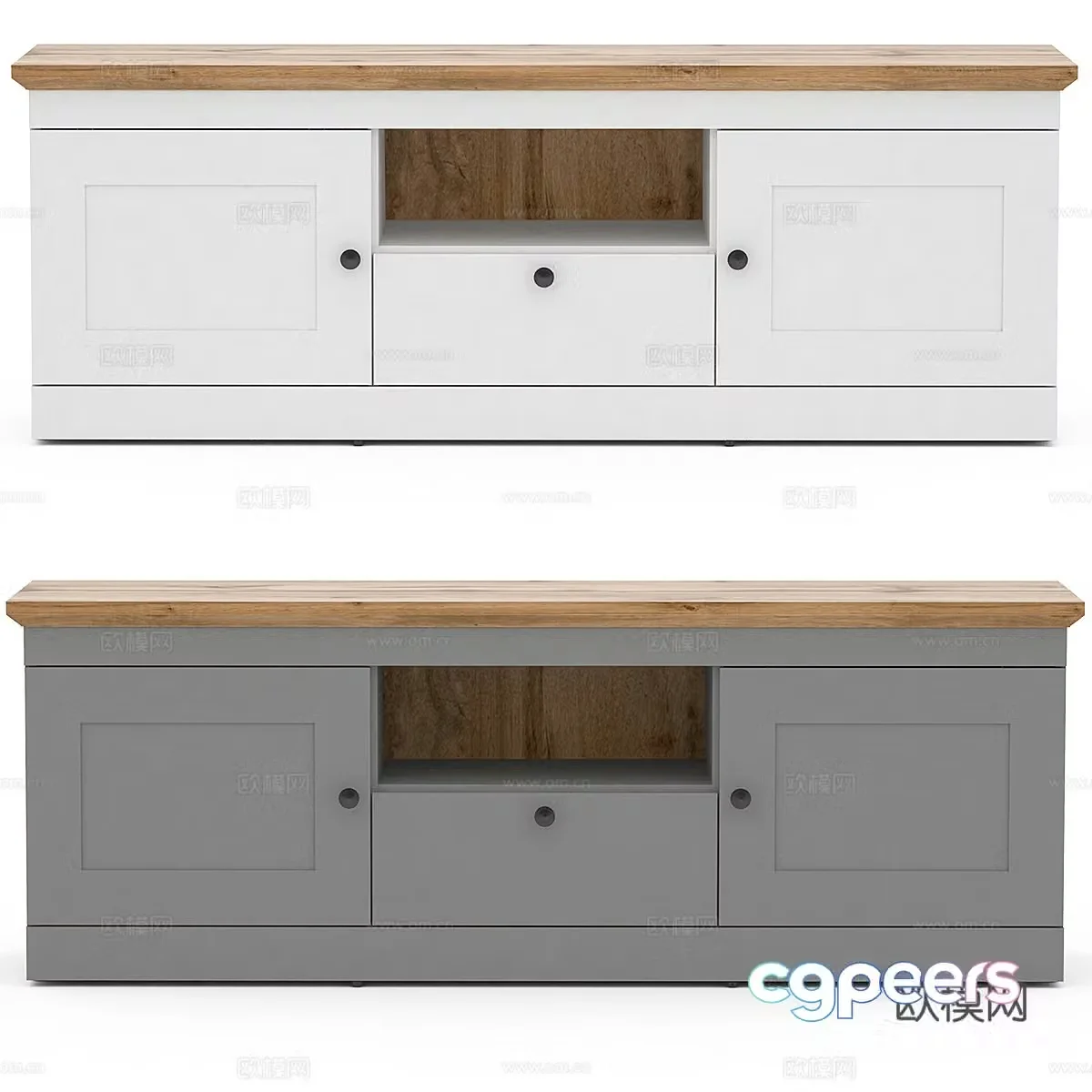 TV cabinet 3d model