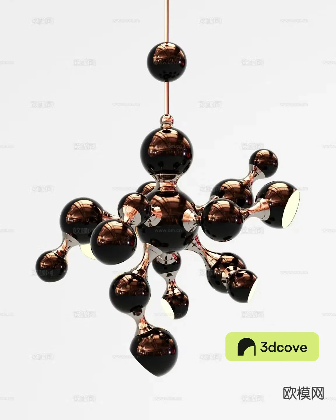 Light luxury chandelier restaurant chandelier