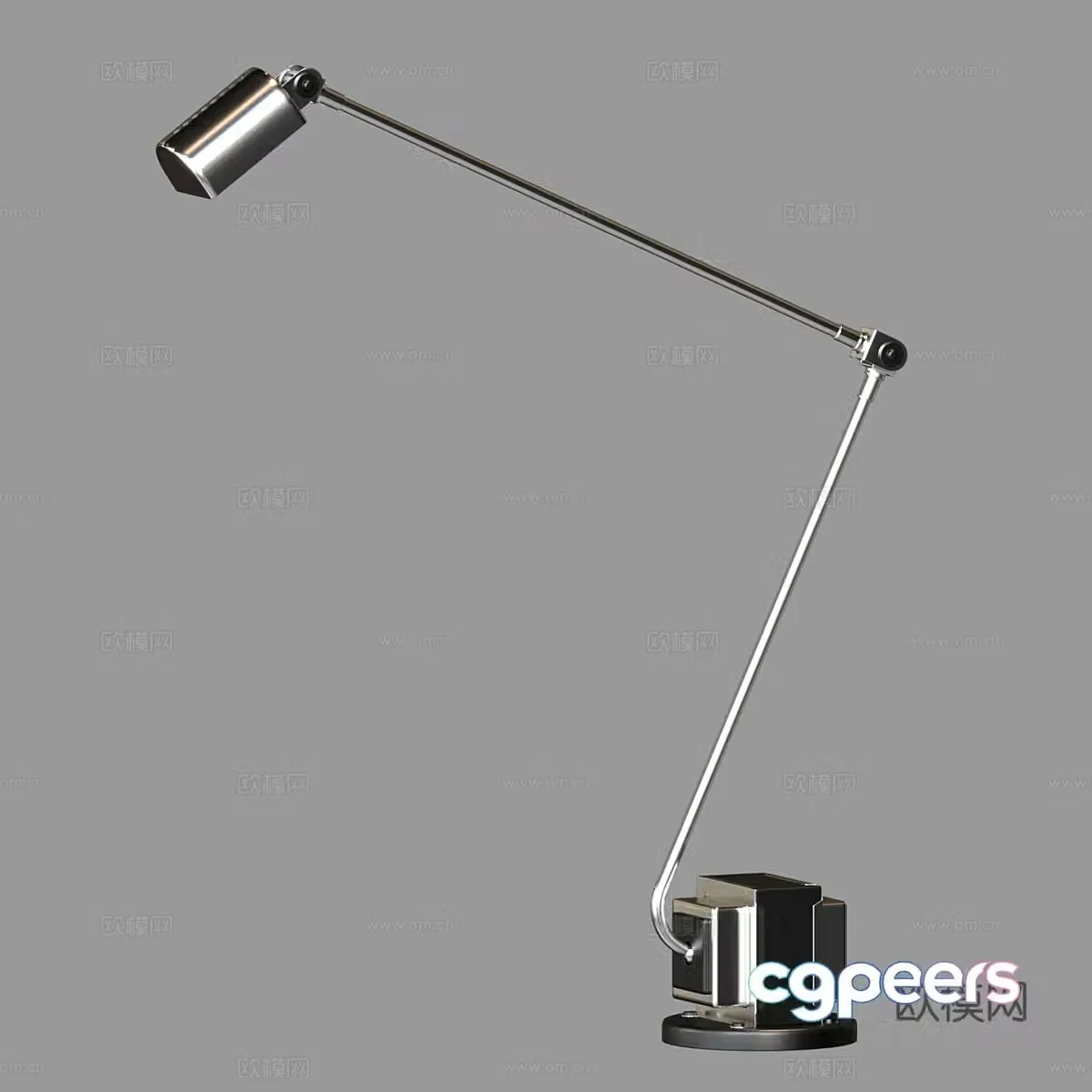 Modern simple desk lamp Table lamp Simple desk lamp Study desk lamp Lamp 3D model