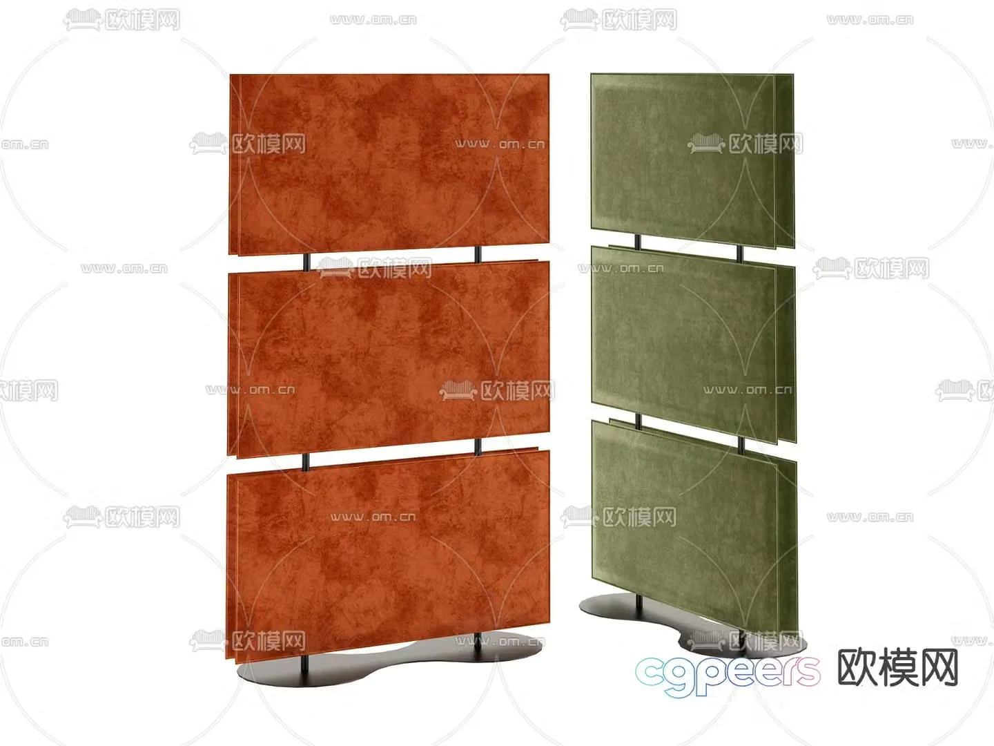 Wasabi Screen Partition 3D Model