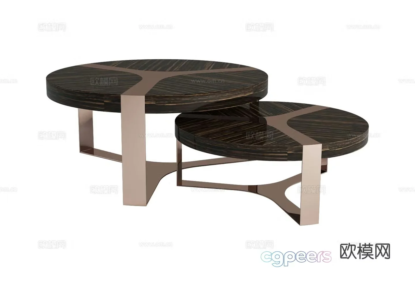 Visionnaire Tanguy coffee table 3d model