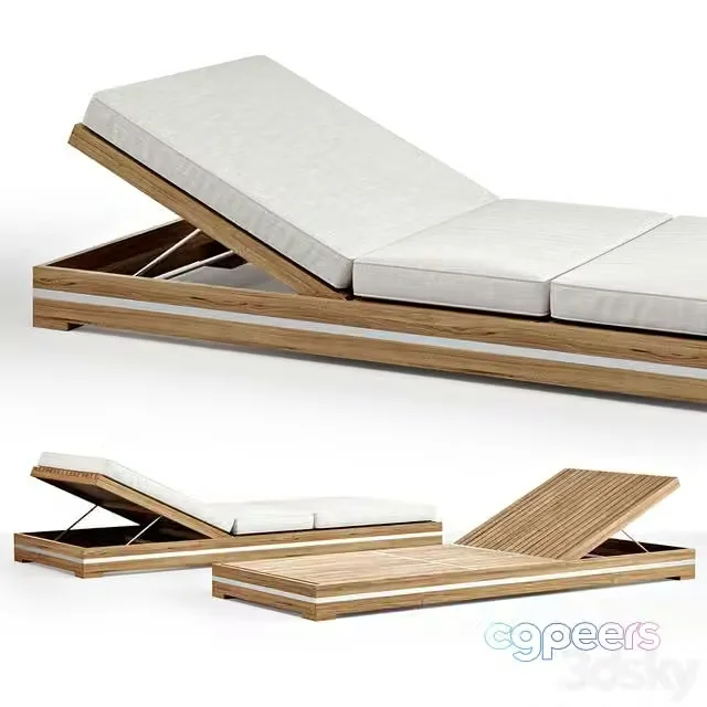 3ds Max Free – ETHIMO Essenza Garden daybed