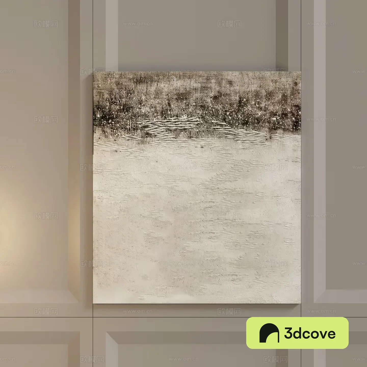 A Minimalist Landscape Painting