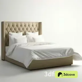 Cozy White Bed