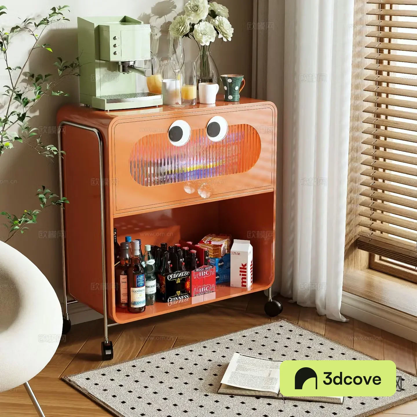 Sideboard snack cabinet