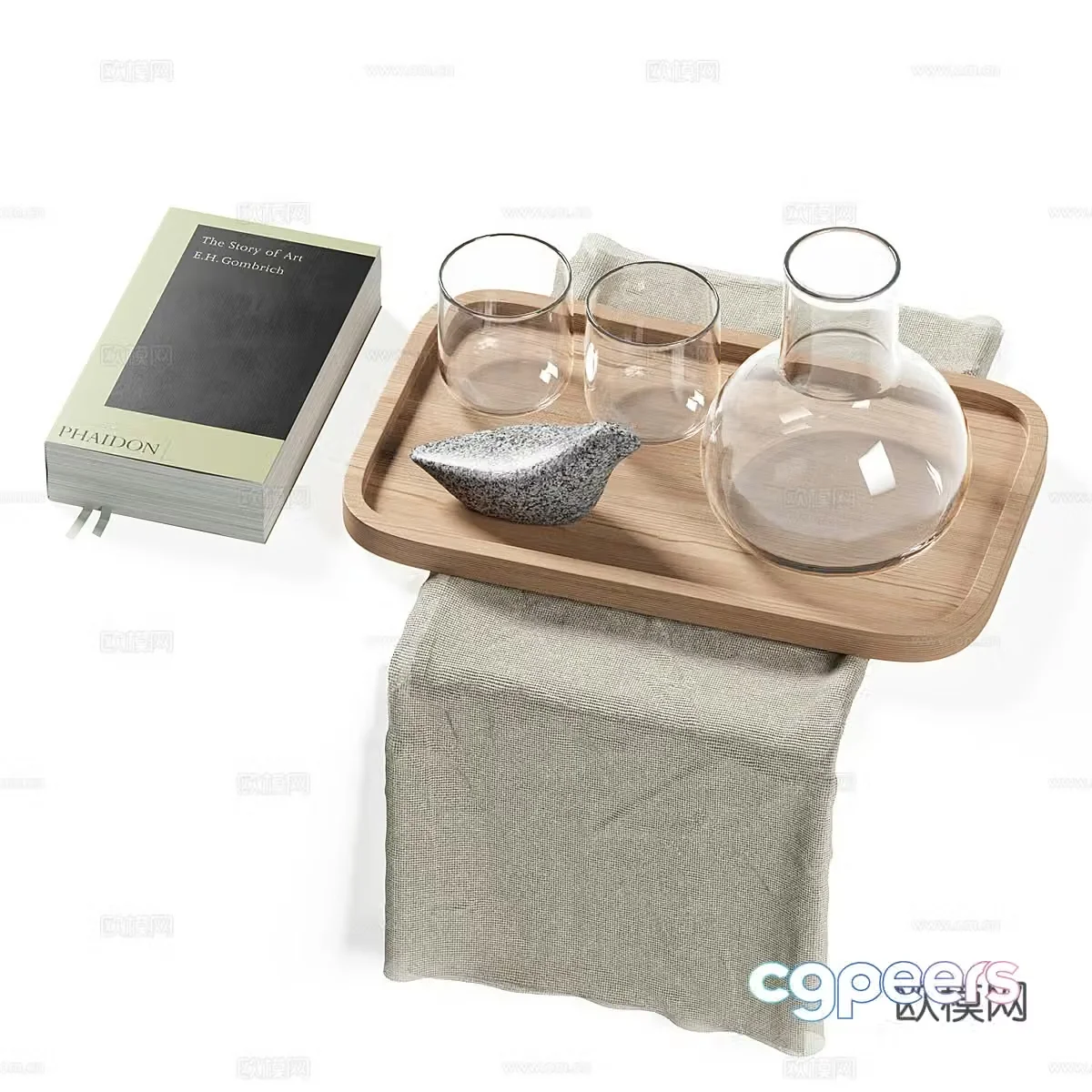 Modern kitchen appliances 3d model