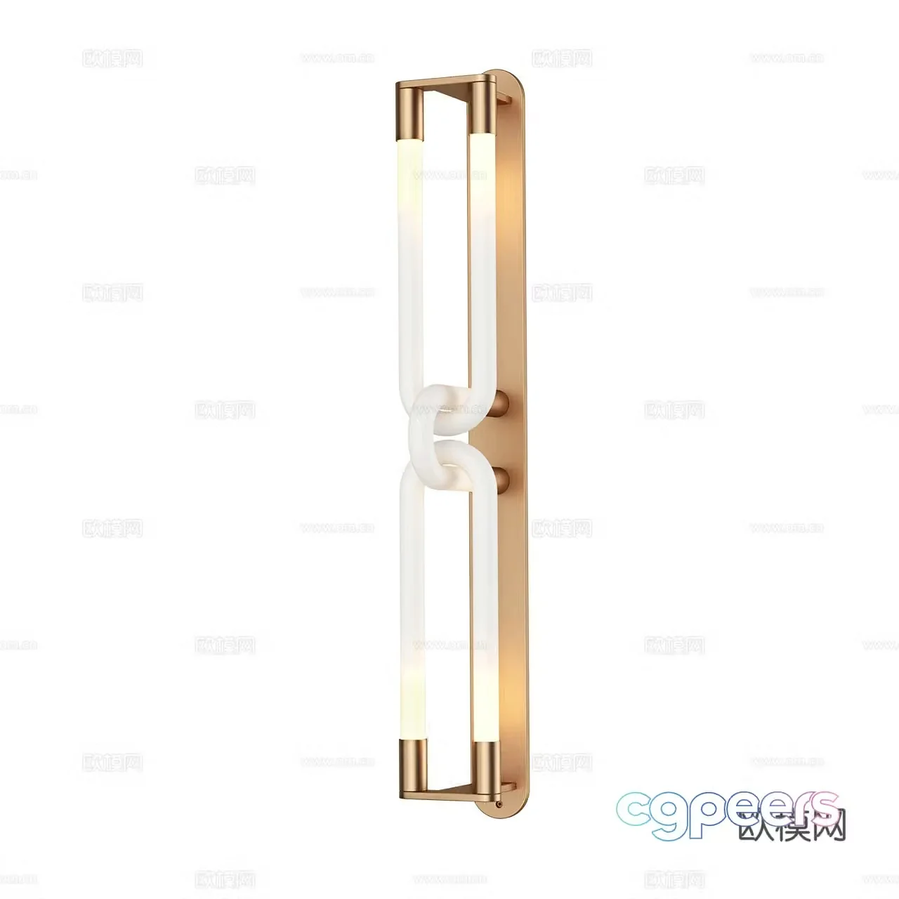 Articolo Italian wall lamp Light luxury wall lamp Minimalist wall lamp Metal wall lamp Glass 3D model