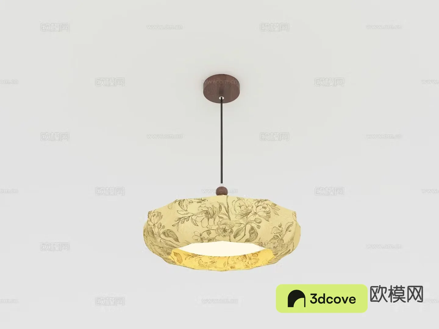 French retro chandelier