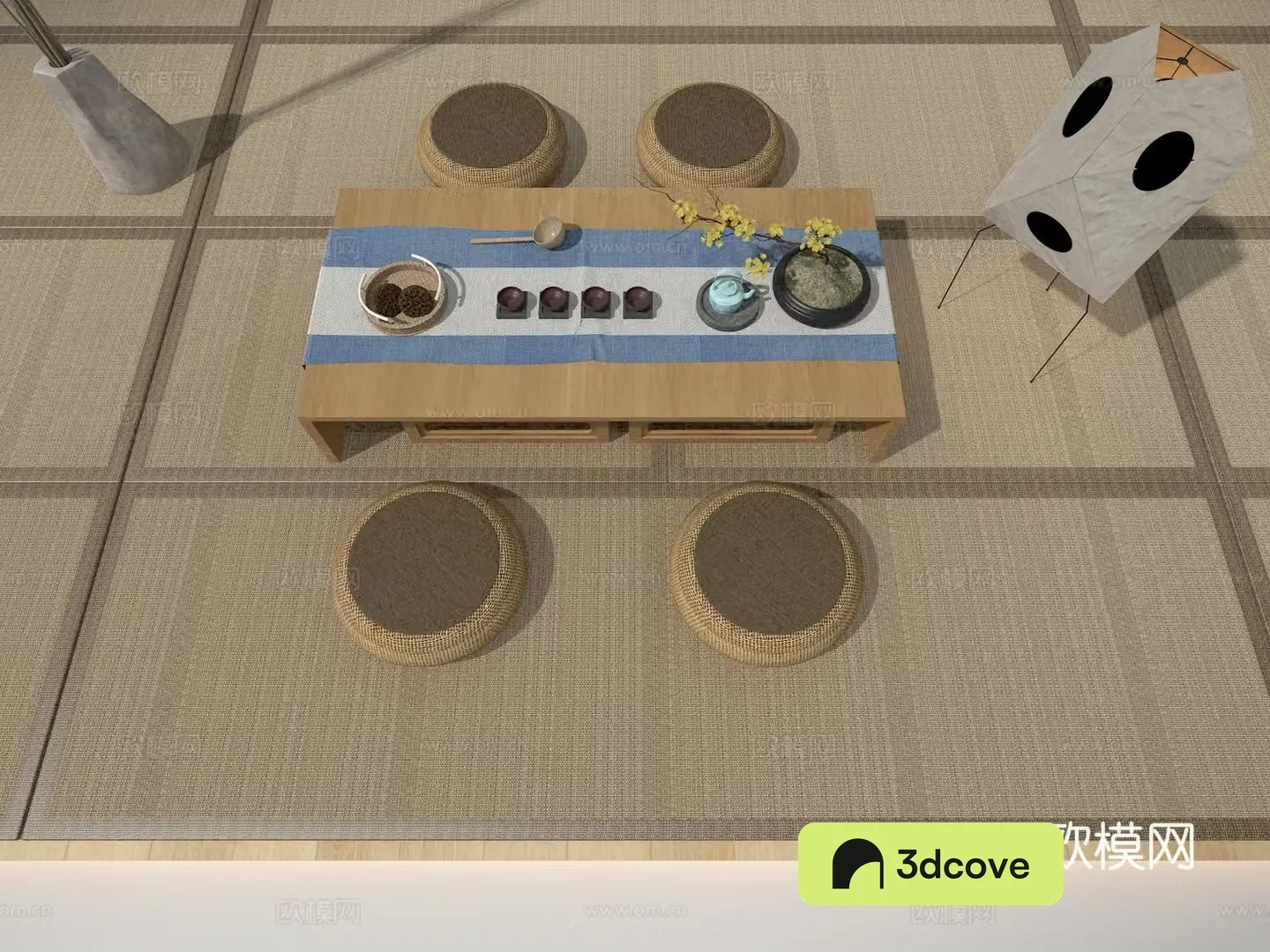 Tatami tea table