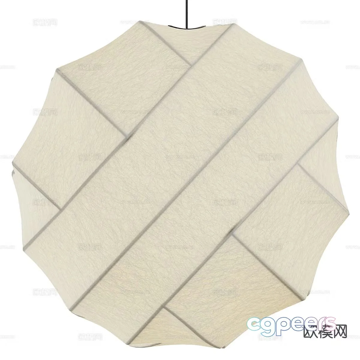 French chandelier 3d model