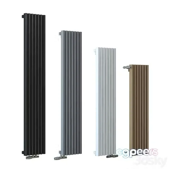 3ds Max Free – Steel tubular radiators KZTO Quadrum