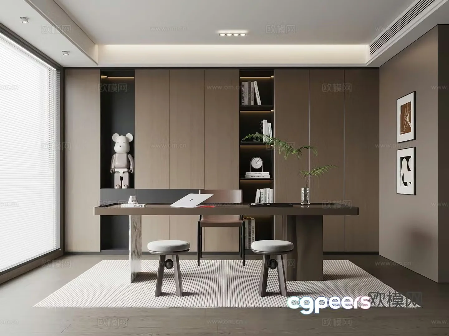 Italian study 3D model