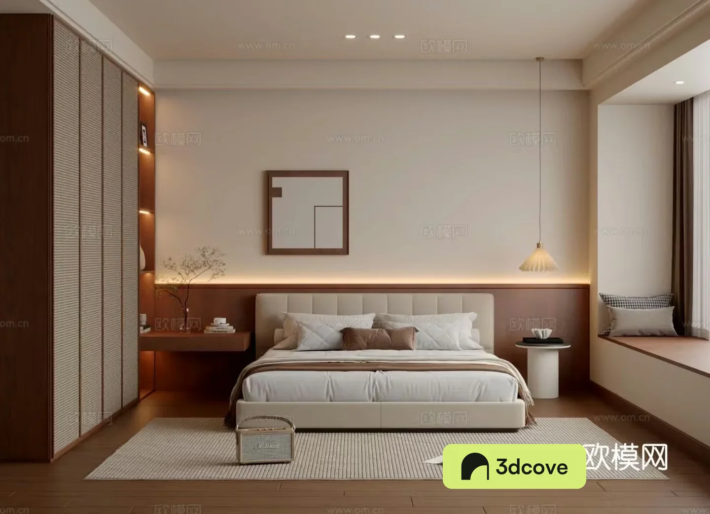 Wasabi Bedroom Master bedroom 3D model