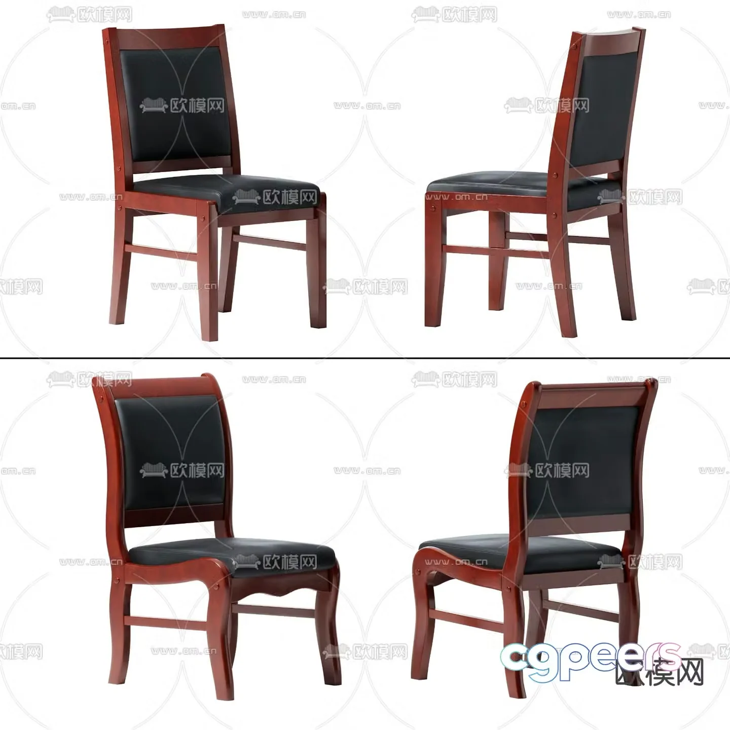 Office chair conference chair 3d model
