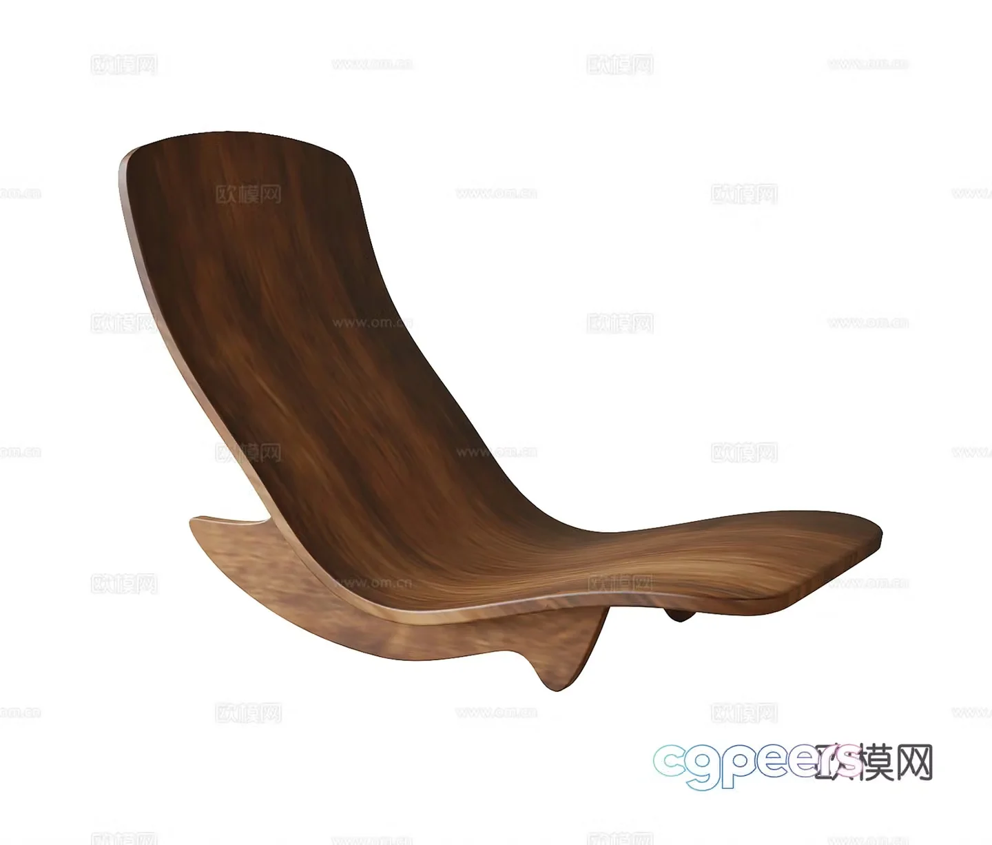 Modern lounge chair leisure chair 3d model