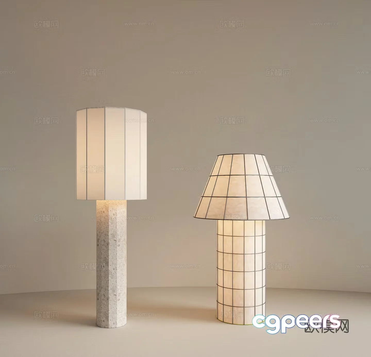 Modern retro floor lamp Living room floor lamp Italian floor lamp Bedroom floor lamp 3D model
