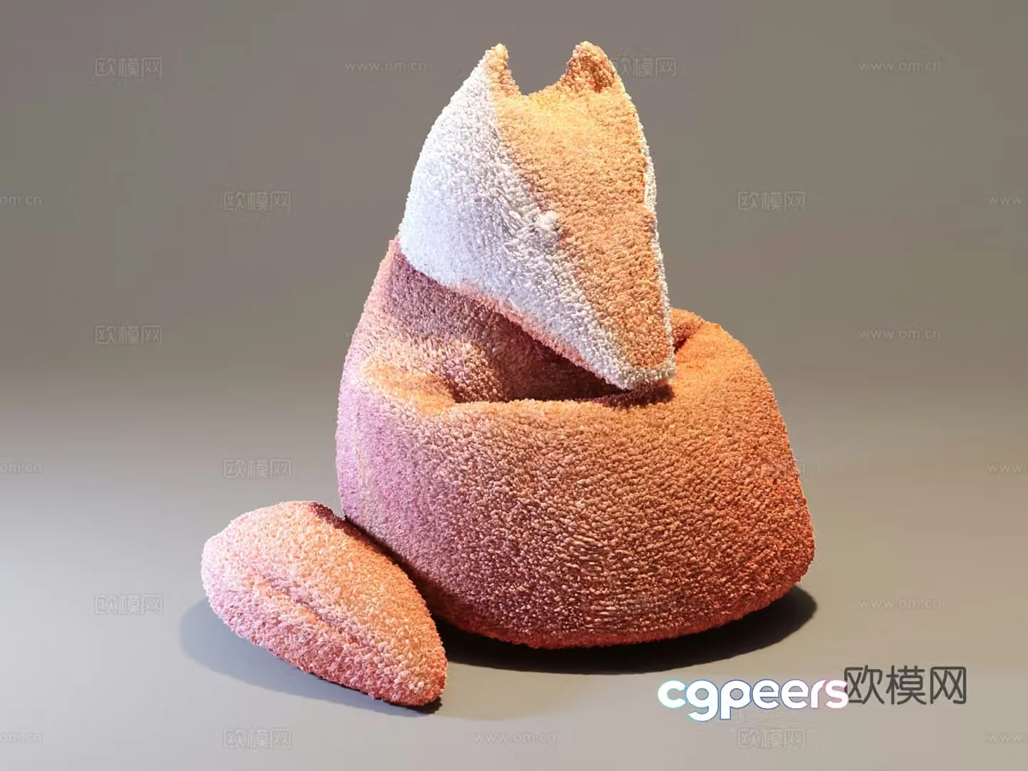 Animal sofa 3d model