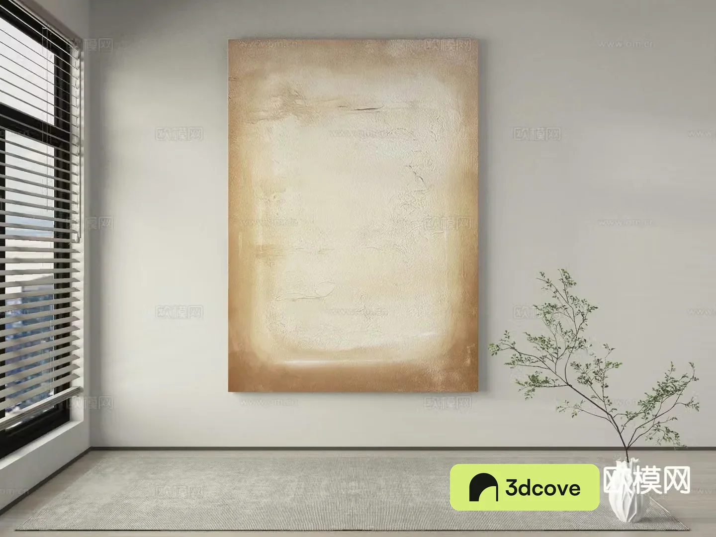 Modern decorative painting abstract painting solid color