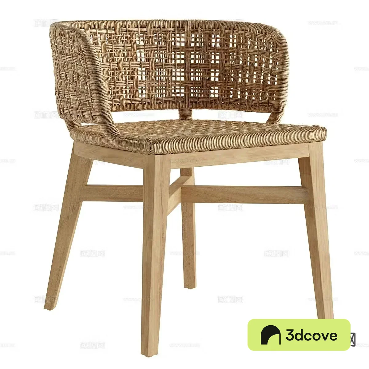 Modern single chair dining chair