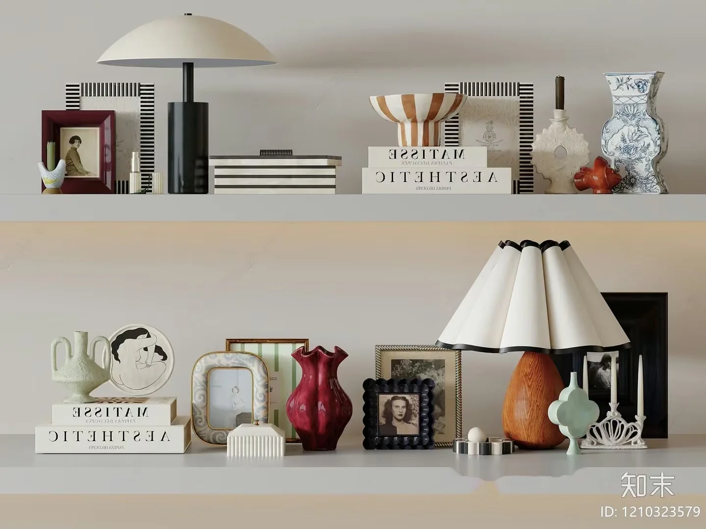 Modern Home Decor 3D Model – 18522 – VRAY Render