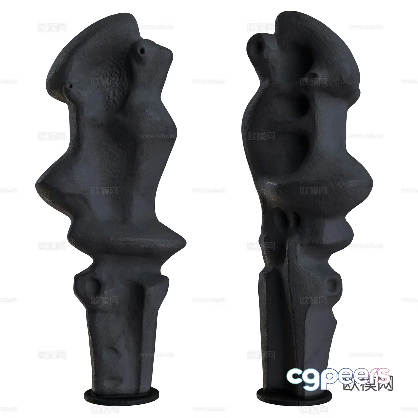 Modern Art Sculpture Abstract Sculpture 3d Model