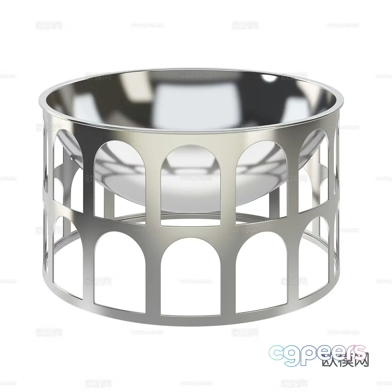 Paola C Metal Bowl Copper Bowl Dish Stainless Steel Bowl Kitchen Supplies Kitchen 3D Model