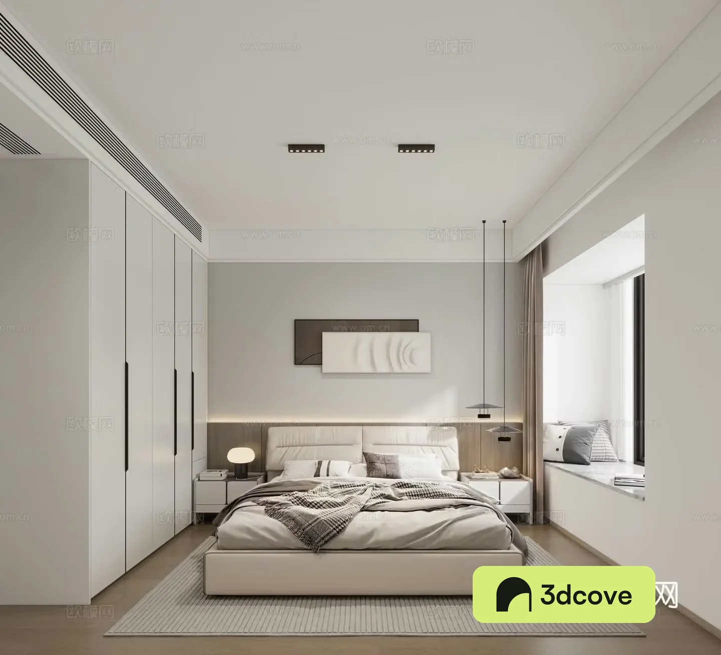 Modern bedroom
