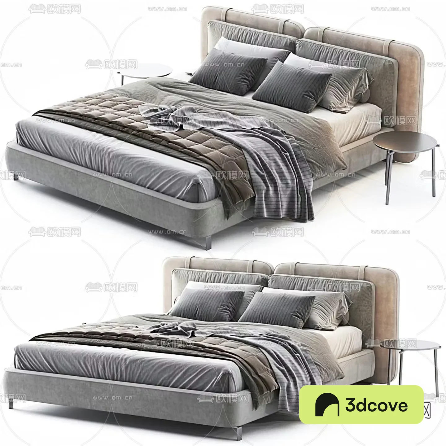 B&B italia modern double bed