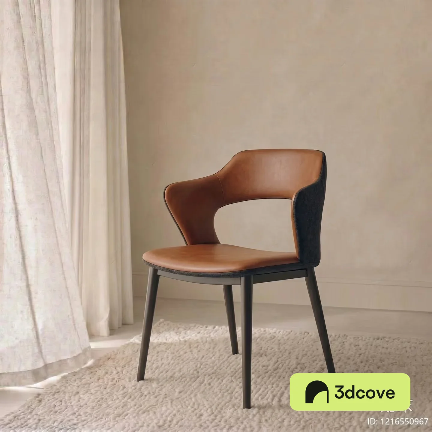 Modern Brown Chair