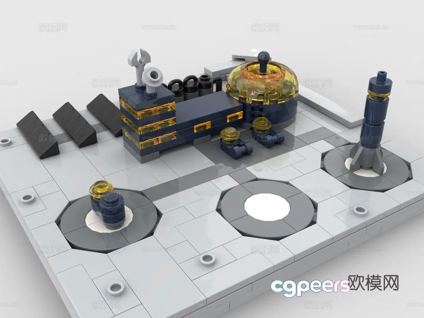 Lego toys building block toys 3d model