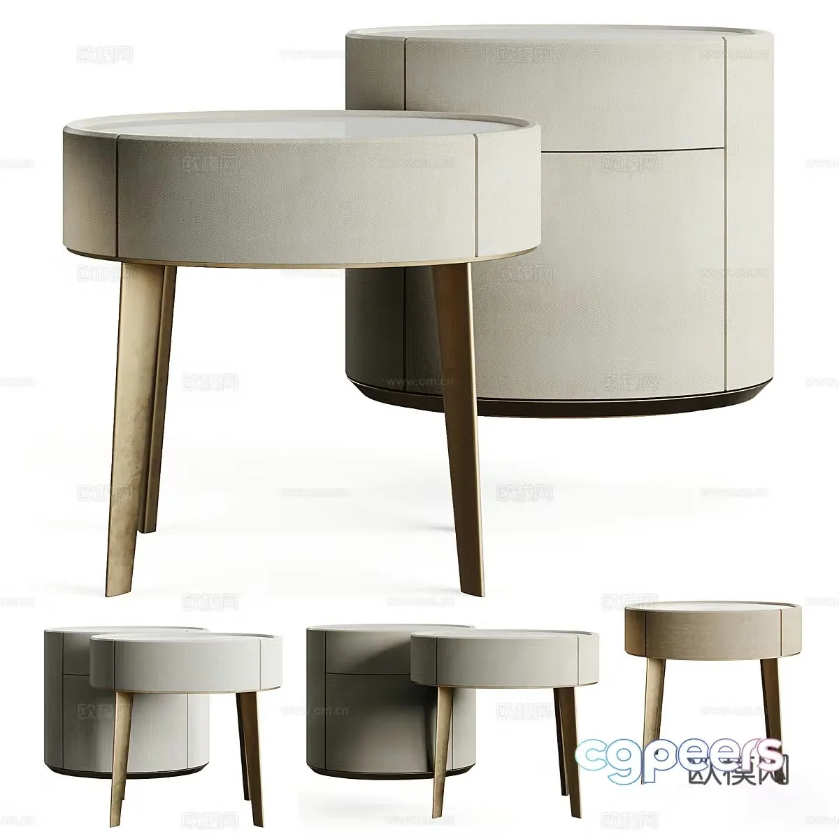 3d model of chest of drawers