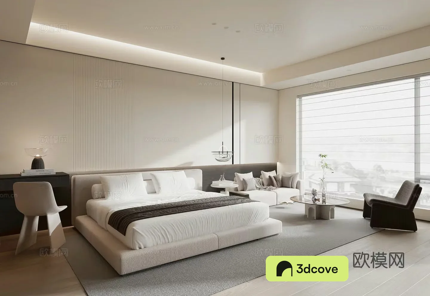 Modern hotel room