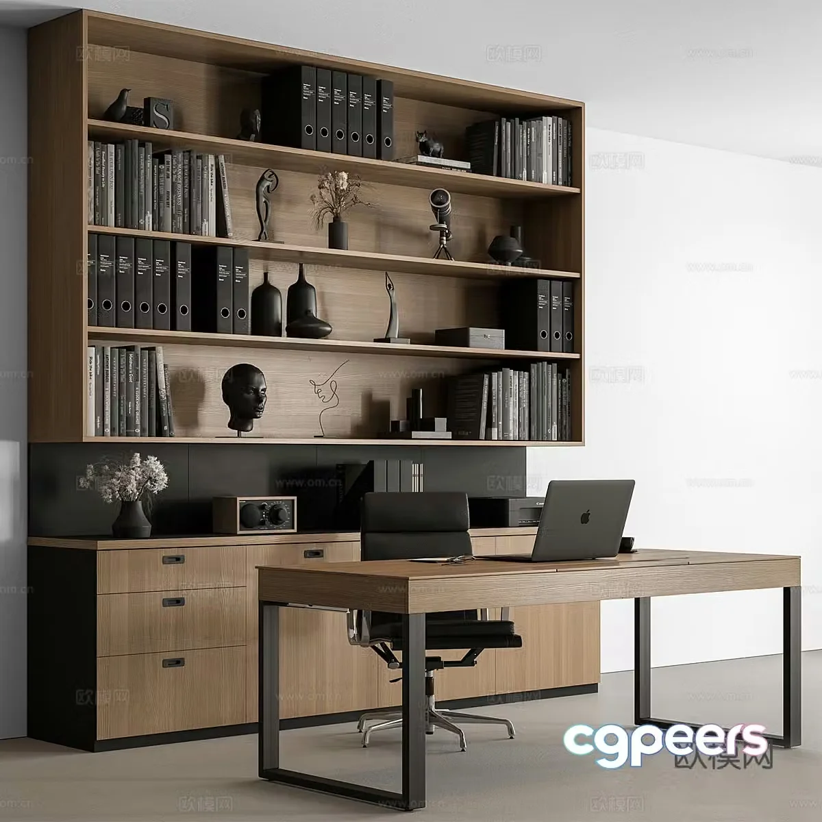 Office furniture 3d model