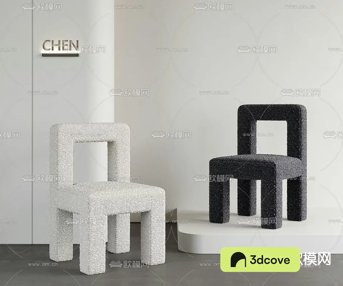 chair leisure chair lamb chair