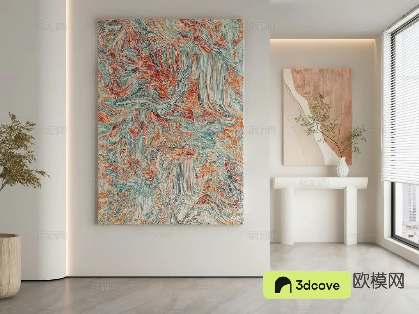 Modern decorative painting oil painting