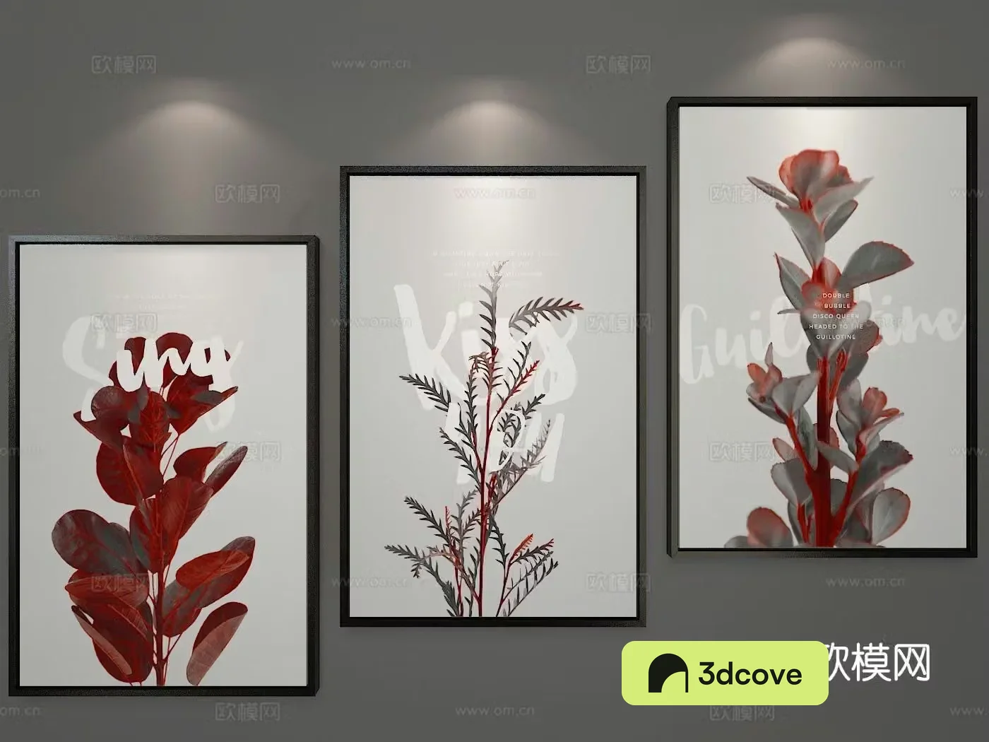 Nordic hanging painting decorative painting combination painting