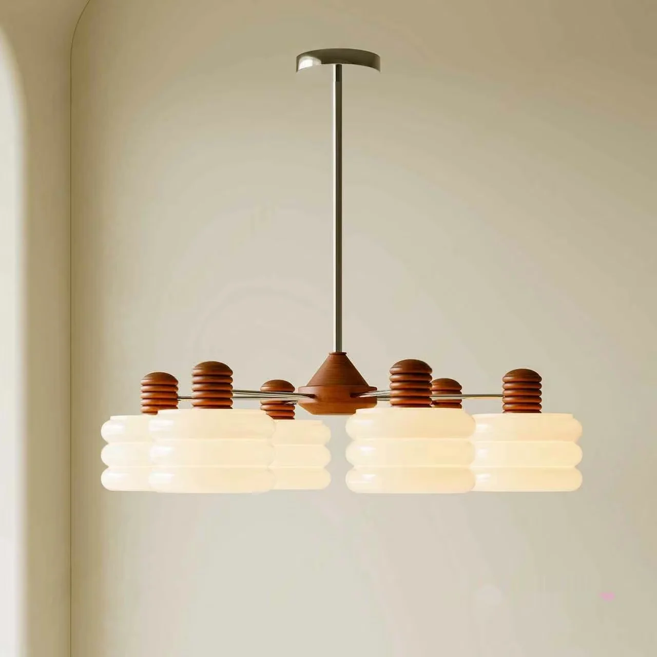 Light Fixture With Brown Accents 3D Model – 6535 – VRAY Render