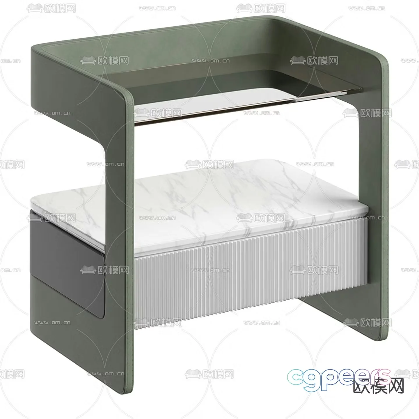 bedside table 3d model