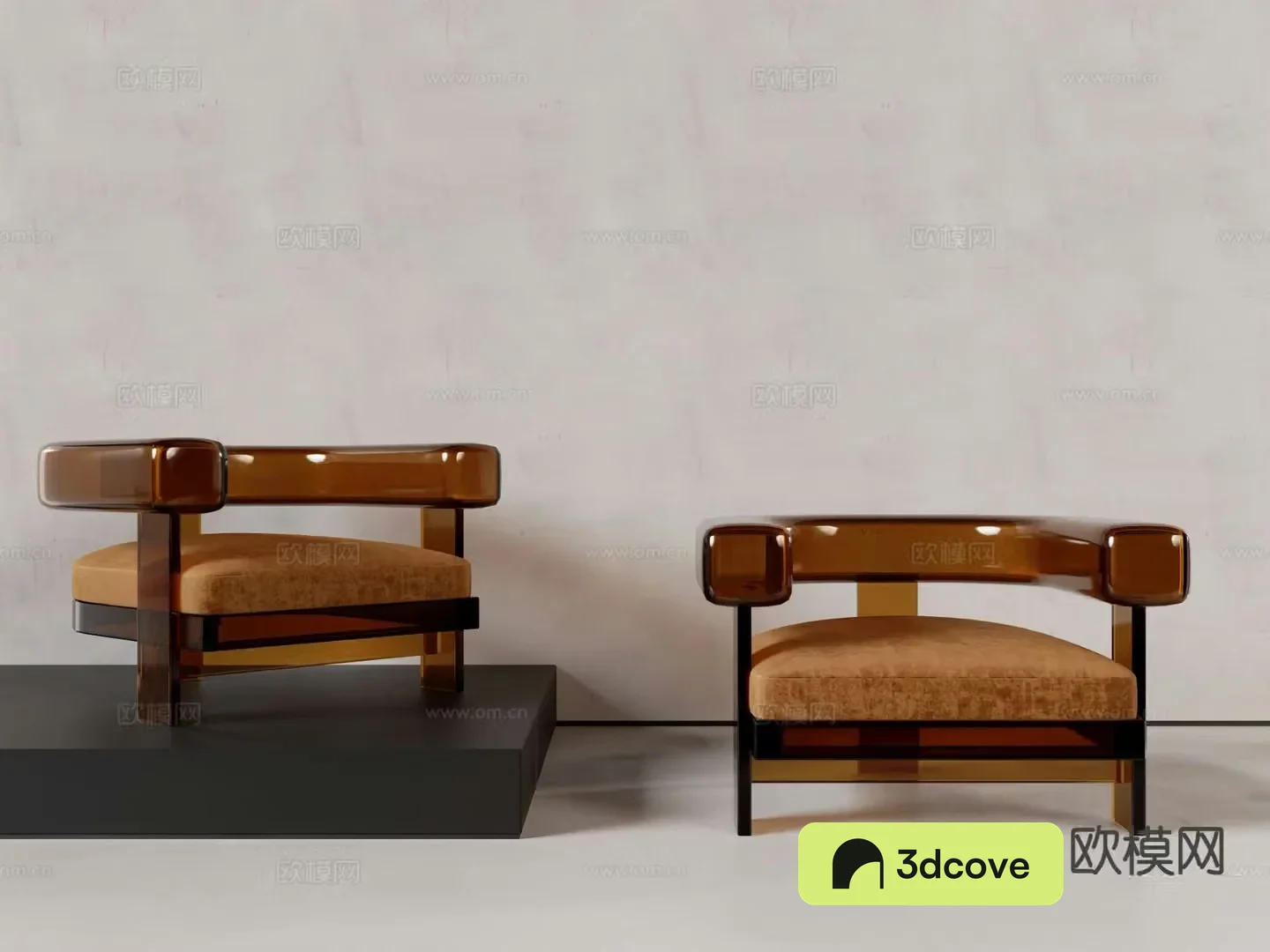 Acrylic chair sofa chair leisure chair single chair