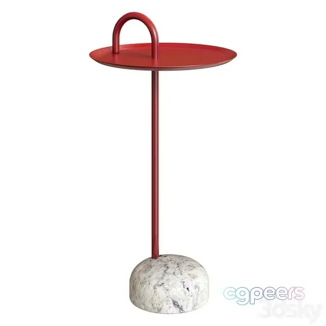 3ds Max Free – Side table HAY – Bowler