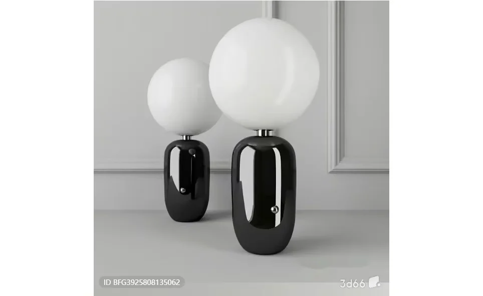 Modern Table Lamps 3D Model – 10816 – VRAY Render