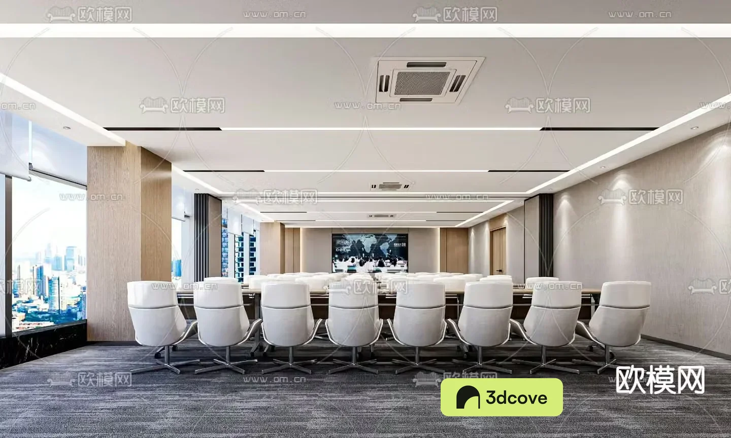 Modern conference room