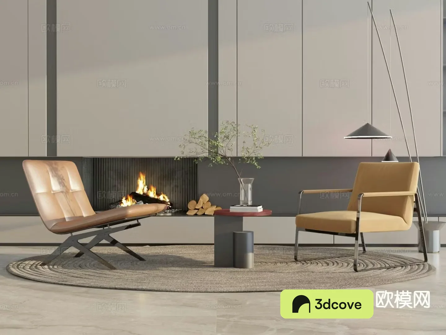 Modern chair leisure chair table