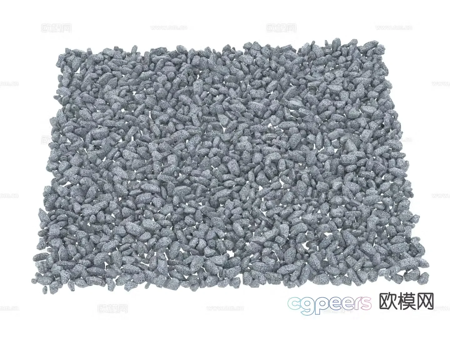 Landscape stones small stones 3d model