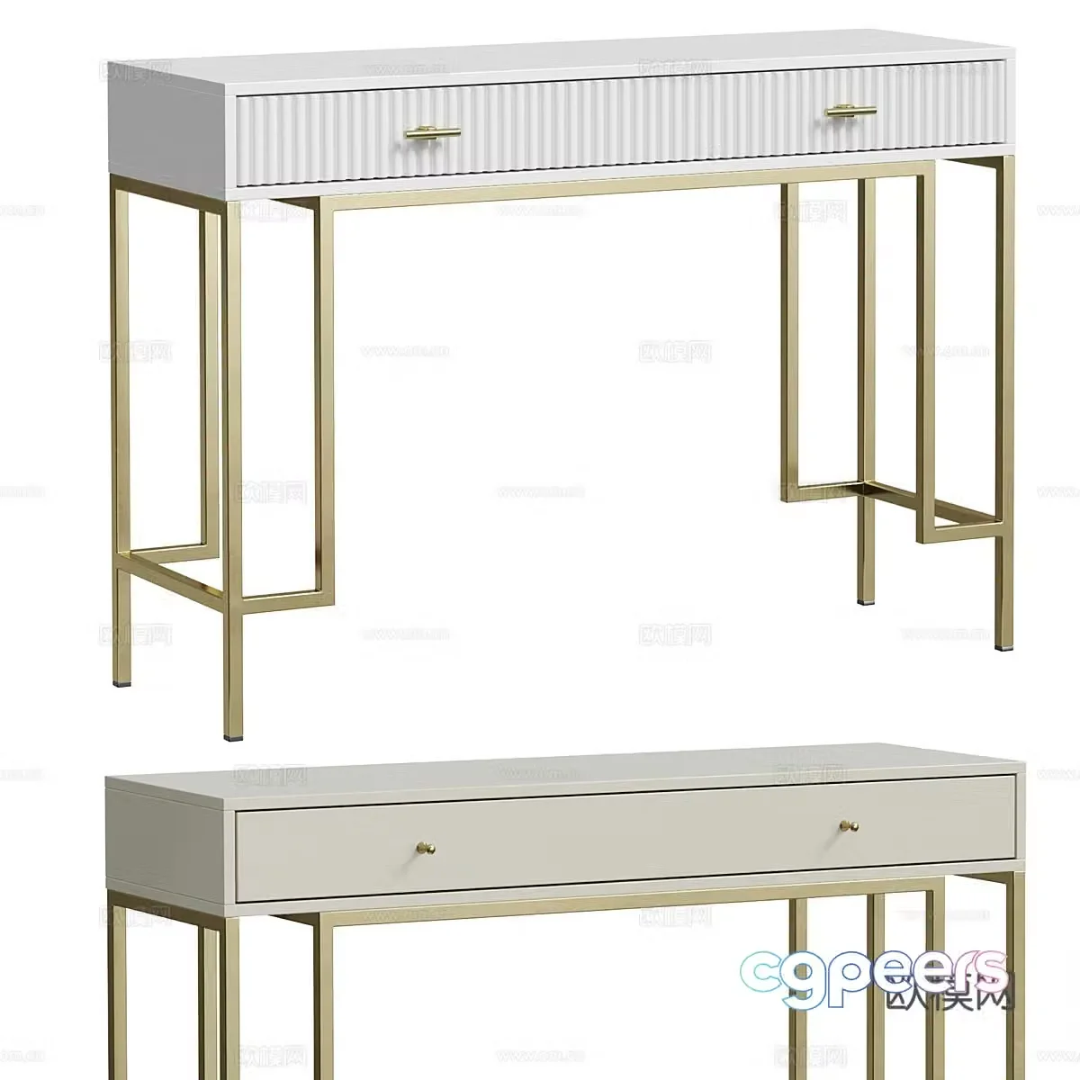 Desk 3d model