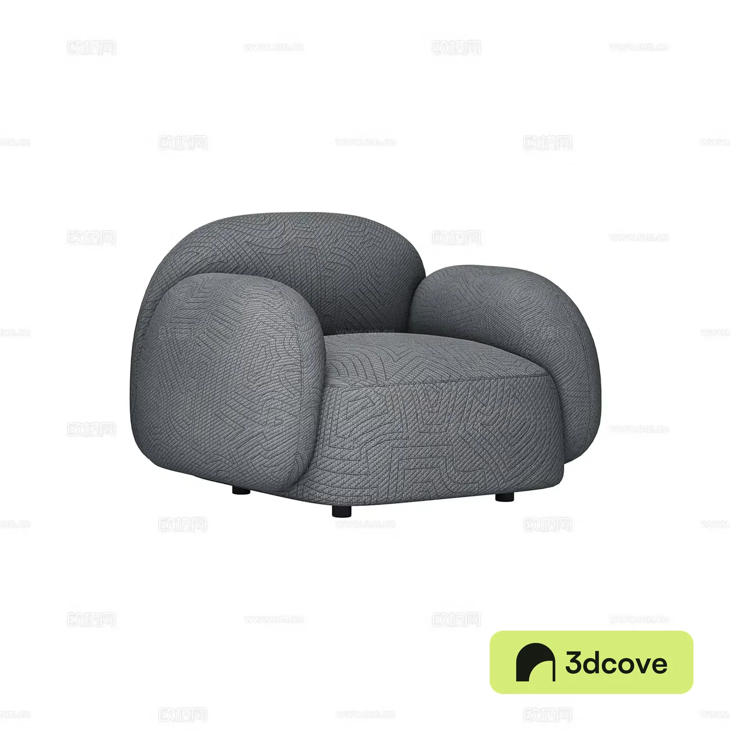 Modern single sofa