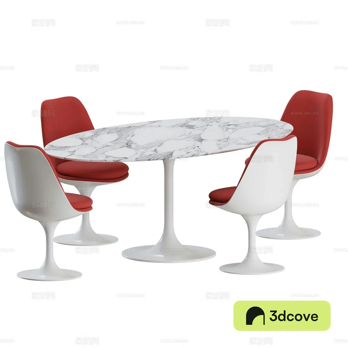 Modern dining table and chairs round dining table
