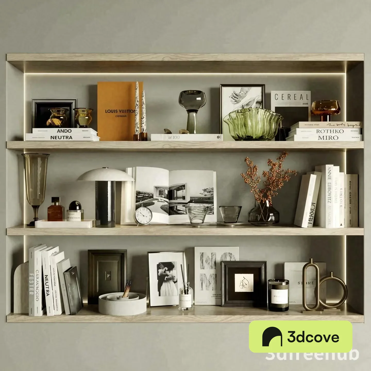 Light Wood Shelves