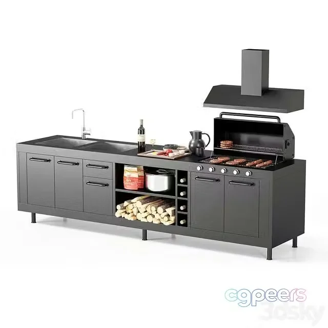 3ds Max Free – Barbecue 40